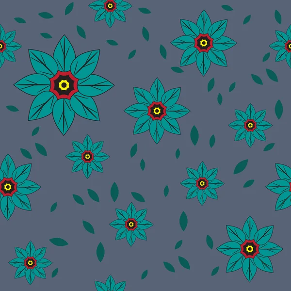 Kusursuz çiçek deseni