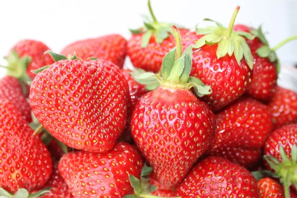 Erdbeeren Hintergrund lizenzfreie Stockbilder