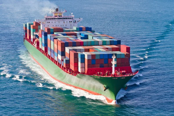 Containerschiff — Stockfoto