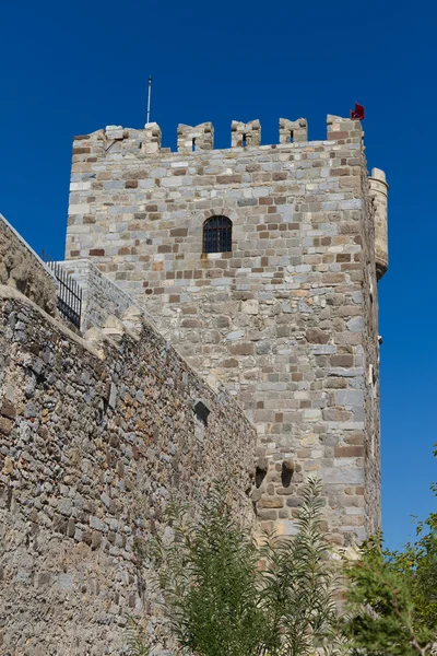 Věže hradu bodrum — Stock fotografie