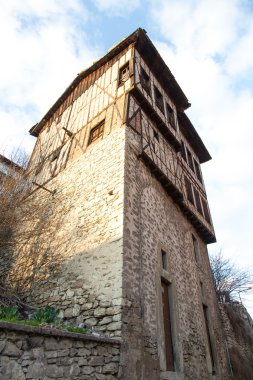 safranbolu içinde geleneksel Türk evi