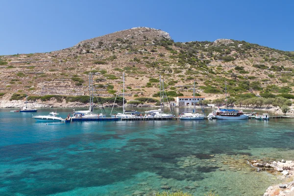 Port starożytnego knidos, Datça, turkey — Zdjęcie stockowe