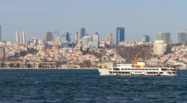 Bospor strait, istanbul, Turecko — Stock fotografie