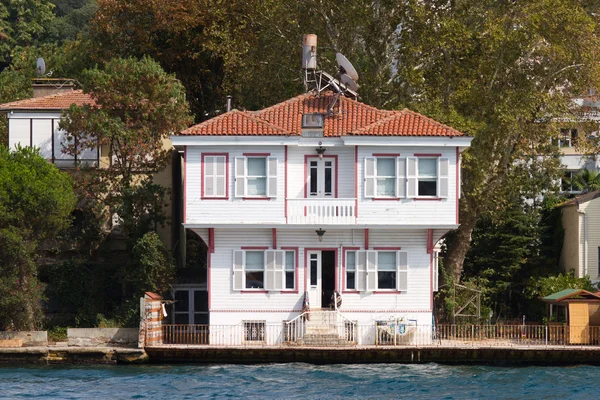 Building in Bosphorus Strait Royalty Free Stock Images