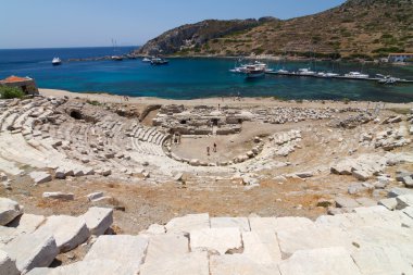 anfitiyatro, knidos, Datça, Türkiye
