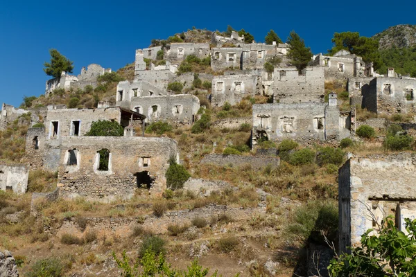 Ruins of Kayakoy, Fethiye — Stock Photo, Image