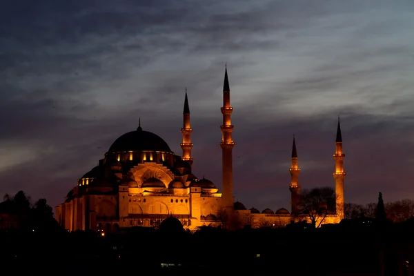 Moschea Suleymaniye, Istanbul, Turchia — Foto Stock