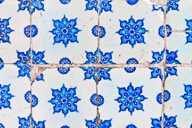 el yapımı Türk mavi çini