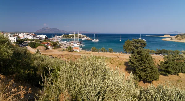 Datça kent, Muğla, Türkiye — Stok fotoğraf