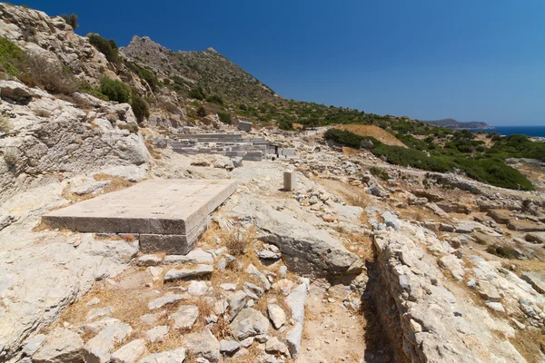 Knidos, Datça, Türkiye'nin kalıntıları — Stok fotoğraf