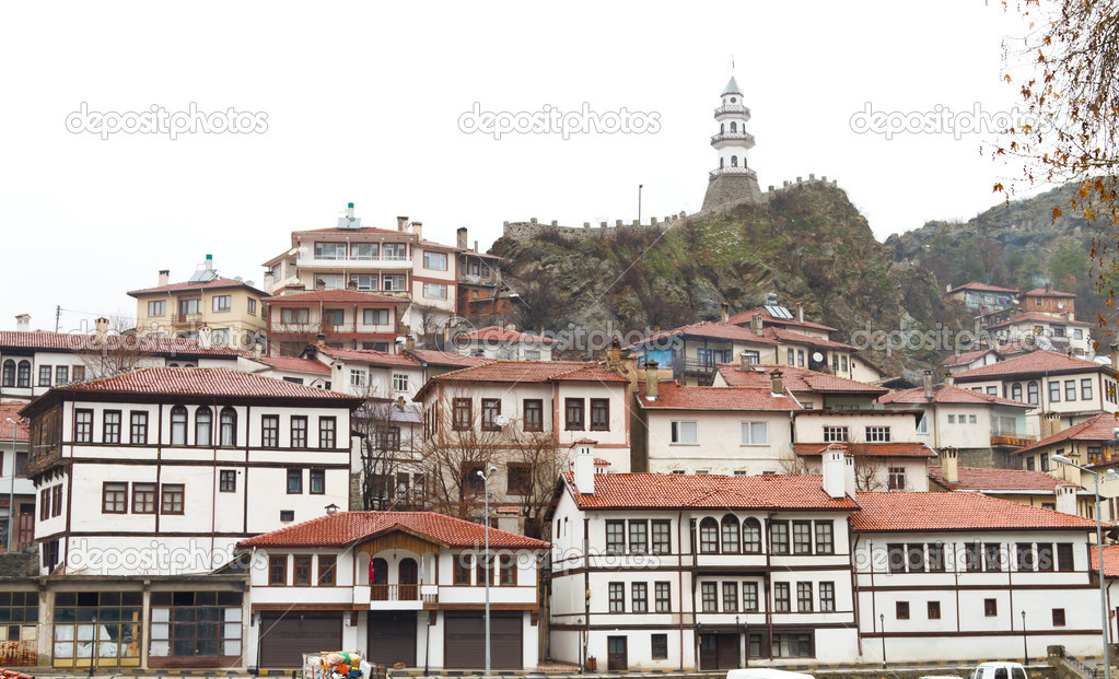 Cityscape of Goynuk from Turkey
