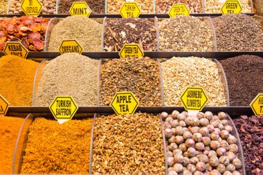 çaylar ve baharat Çarşısı içinde