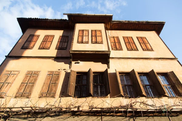 Турецкий традиционный дом в Сафранболу — стоковое фото