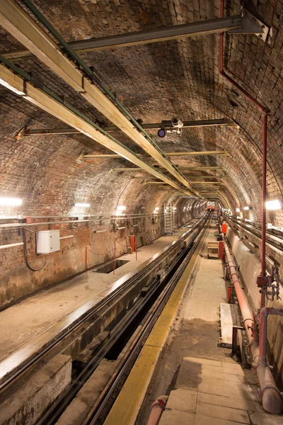 Old Tunnel Line from Karakoy to Istiklal Street, Istanbul — Stock Photo, Image