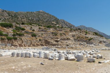 Knidos, Datça, Türkiye'nin kalıntıları