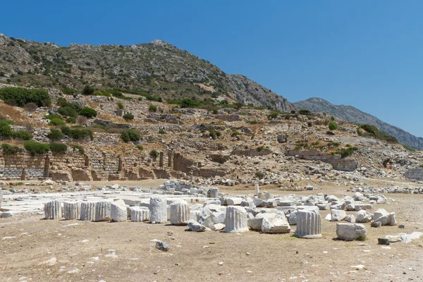 Ruínas de Knidos, Datca, Turquia — Fotografia de Stock