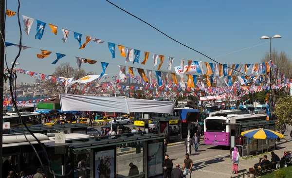 Elezioni locali turche, 2014 — Stockfoto