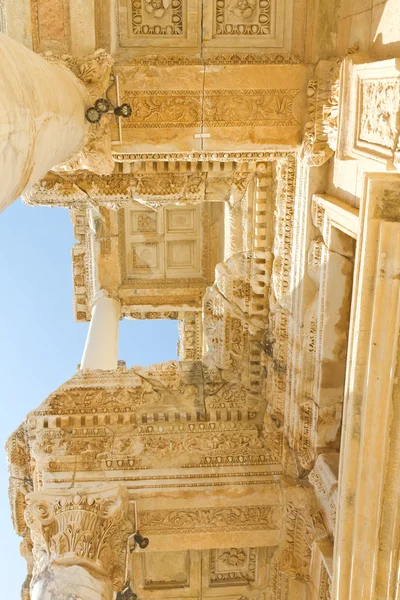 Bibliothek von celsus in ephesus, Türkei — Stockfoto