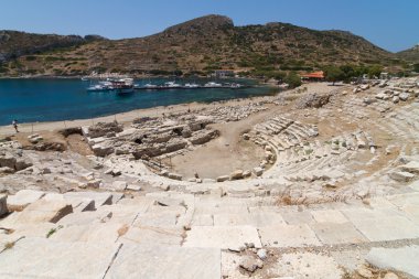 anfitiyatro, knidos, Datça, Türkiye