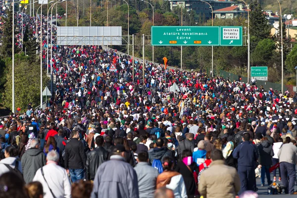 35th Istanbul Eurasia Marathon — Stock Photo, Image