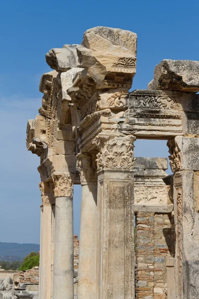 Temple d'Hadrien à Ephèse, Turquie Images De Stock Libres De Droits