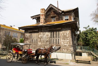 eski ahşap evi Prens Adaları, istanbul