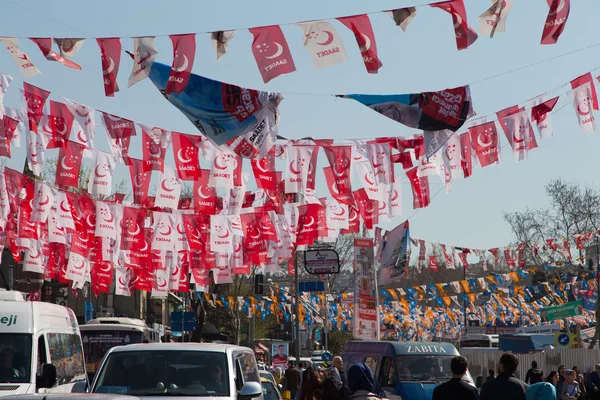 Elezioni locali turche, 2014 — Stockfoto