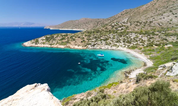 Wybrzeże Morza Egejskiego — Zdjęcie stockowe