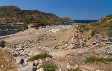 Knidos, Datça, Türkiye'nin kalıntıları