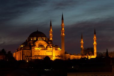 Suleymaniye Mosque, Istanbul, Turkey clipart
