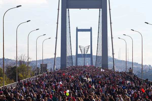 35ª Maratón de Estambul Eurasia — Foto de Stock