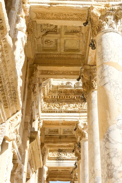 Biblioteca de Celso em Éfeso, Turquia — Fotografia de Stock
