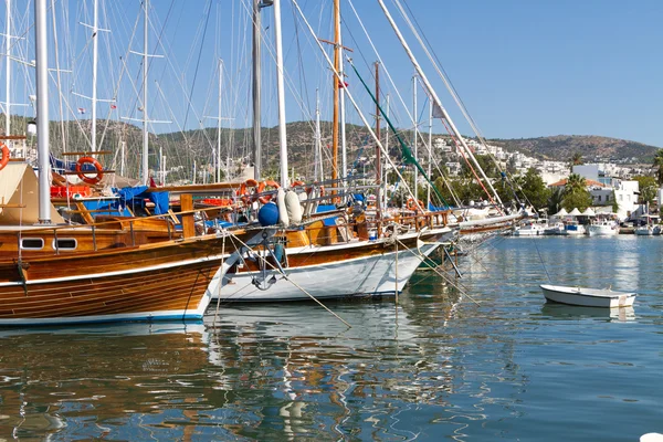 Przystani w miejscowości Bodrum — Zdjęcie stockowe