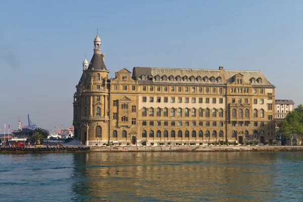 Vlakové nádraží Haydarpasa, Istanbul, Turecko — Stock fotografie