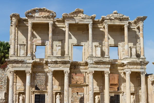 Bibliothèque de Celsus à Ephèse, Turquie Photos De Stock Libres De Droits
