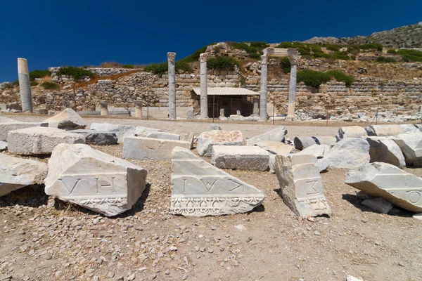 Ruínas de Knidos, Datca, Turquia — Fotografia de Stock