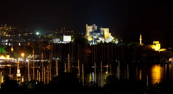 Bodrum à noite — Fotografia de Stock