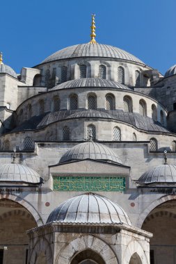 istanbul'da Sultanahmet mavi Camii