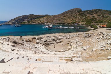 anfitiyatro, knidos, Datça, Türkiye