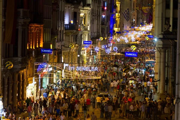 Istiklal Street, Istanbul — Stock fotografie
