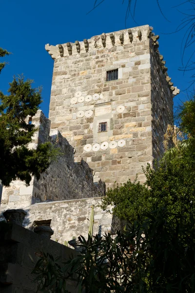 Het kasteel van Bodrum van mugla, Turkije — Stockfoto