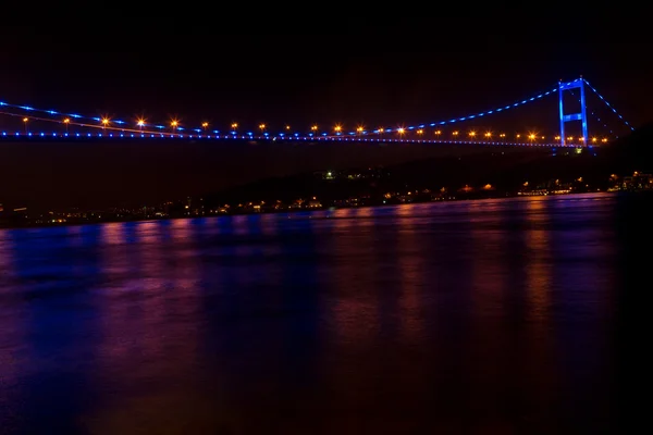 Fatih Sultan Mehmet Bridge, Istanbul, Turkey — Stock Photo, Image