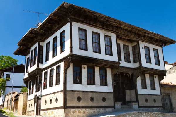 Traditionella ottomanska hus från kastamonu, Turkiet — Stockfoto