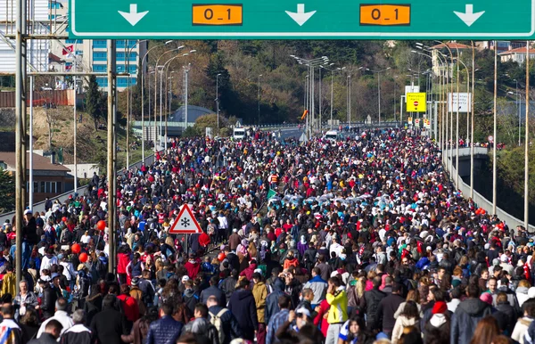 35th Istanbul Eurasia Marathon — Stock Photo, Image