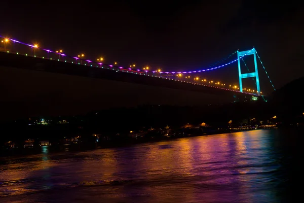 Fatih Sultan Mehmet Bridge, Κωνσταντινούπολη, Τουρκία — Φωτογραφία Αρχείου