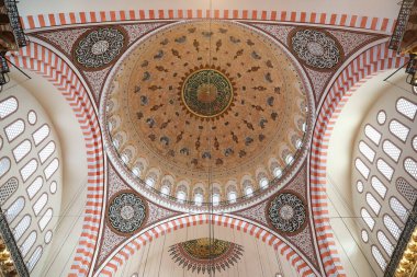 İstanbul City, Türkiye 'deki Süleyman Camii Kubbesi