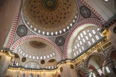 İstanbul City, Türkiye 'deki Süleyman Camii Kubbesi