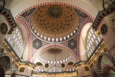 İstanbul City, Türkiye 'deki Süleyman Camii Kubbesi