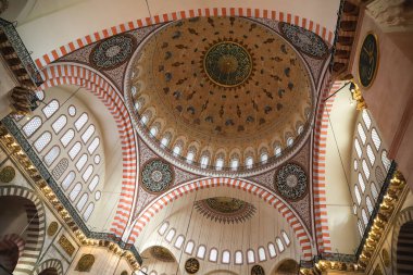 İstanbul City, Türkiye 'deki Süleyman Camii Kubbesi