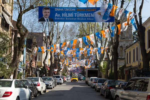 Місцеві вибори в турецьких 2014 — стокове фото